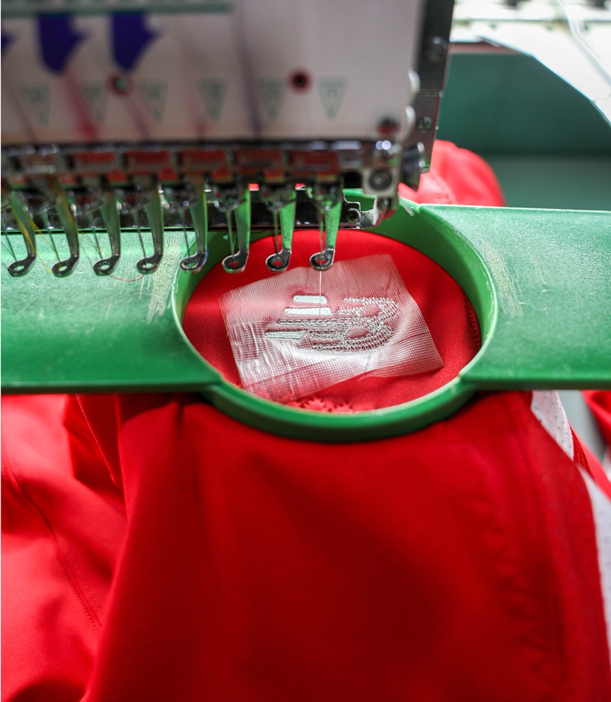 QuickStrike factory embroidery