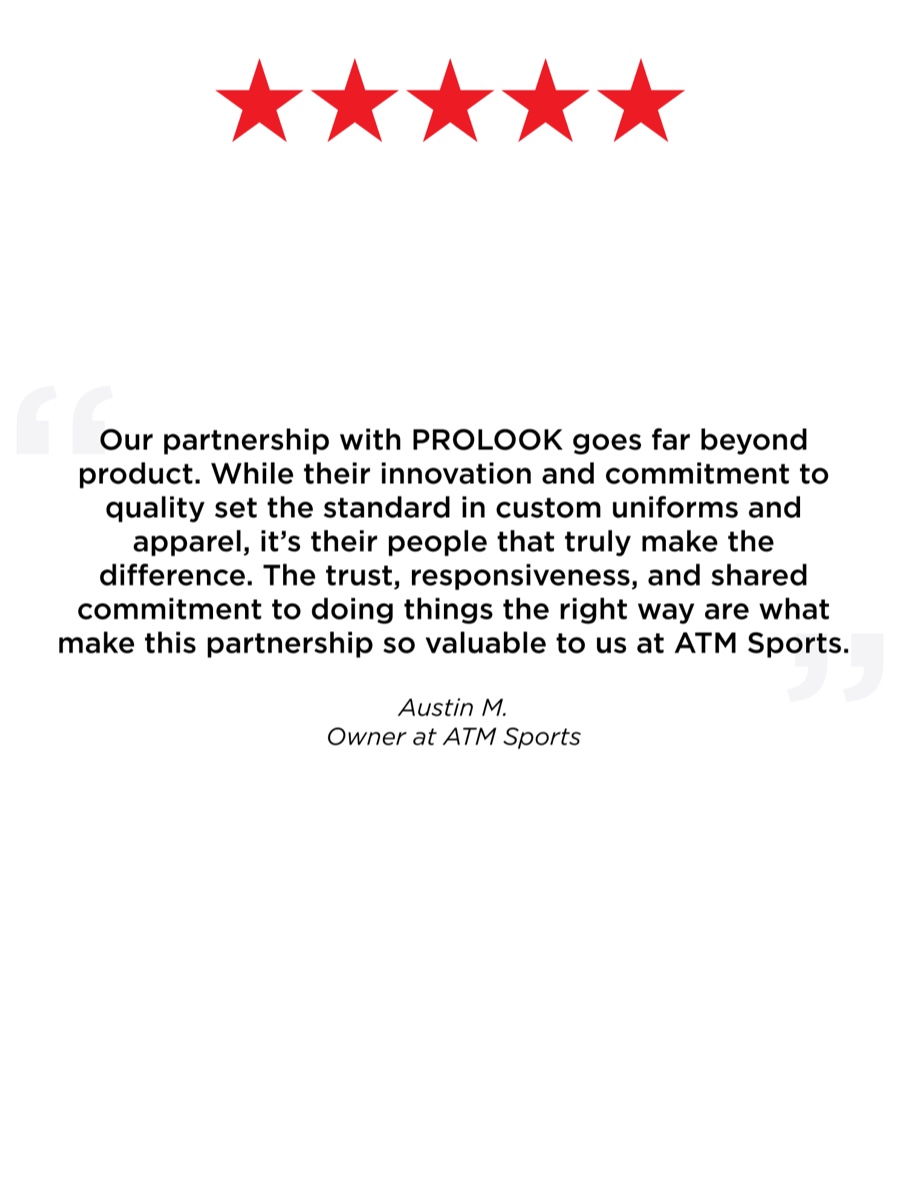 Customer review: Austin M., Owner at ATM Sports